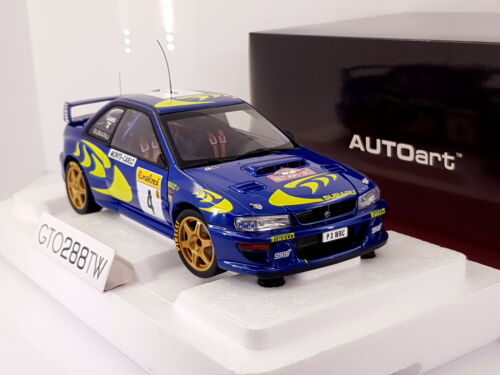 AUTOart 1:18 Subaru Impreza WRC 22B 1997 Monte-Carlo Rally Winner 4 Liatti 89791 - Picture 2 of 7
