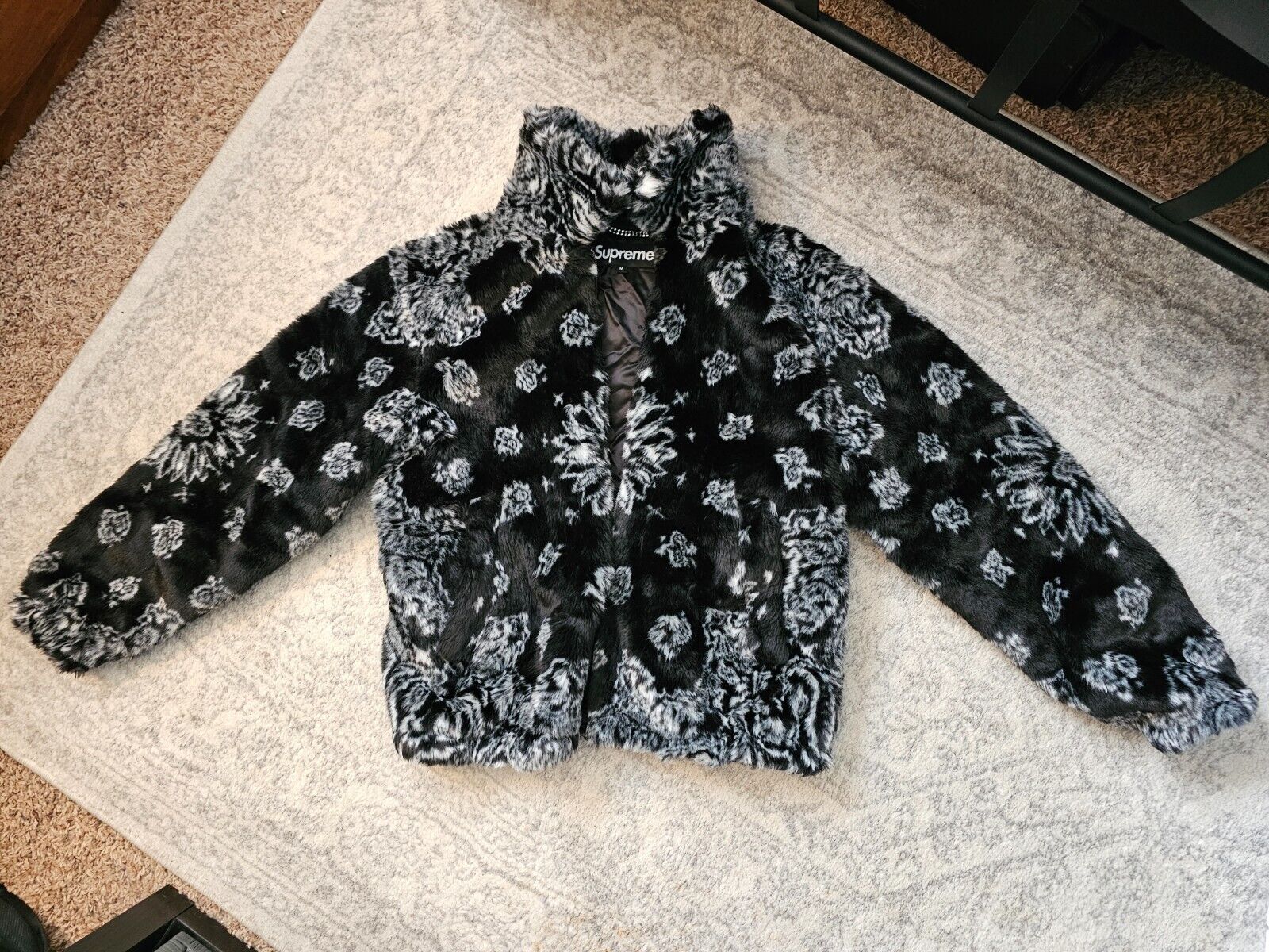 Supreme Bandana Faux Fur Bomber Jacket sandbardunedin.com Supreme Bandana Faux Fur Bomber Jacket sandbardunedin.com