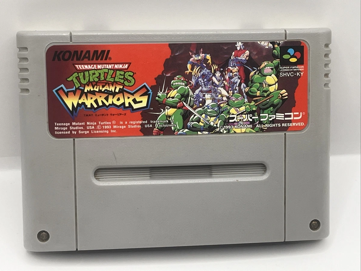 Ninja Turtles Mutant Warriors mit Box SNES Super Famicom Jap (Gebraucht) in Münchenstein für CHF