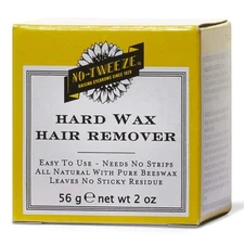 No-Tweeze Classic Hard Wax Hair Remover - Easy To Use, Needs No Strips, 2 oz, 1-