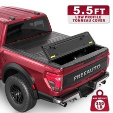 5.5ft 4-fold Flush-mount Tonneau Cover For 2015-2026 Ford F-150 Low Profile Bed 5.5ft 4-fold Flush-mount Tonneau Cover For 2015-2026 Ford F-150 Low Profile Bed