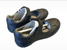 Image of UK11 EU29 - Geox J Shadow A Girls Shoes Black New In Full Box J54A6A