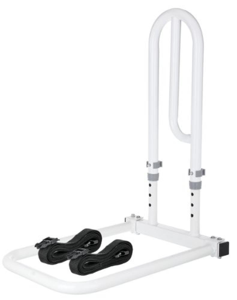 GAH-Alberts 140496 Bett-Aufstehhilfe - Tubo di acciaio verniciato in bianco, sta