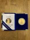 1986-W American Eagle One Ounce Proof Gold USA  Bullion Coin. Box and COA