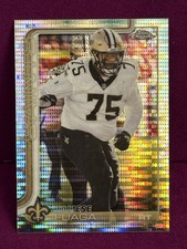 2025 Topps Chrome - Taliese Fuaga #219 Pulsar Refractor