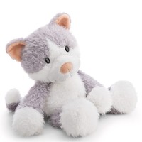 Nici Kuscheltier Katze Felli 25 Cm Grau/Weiß Schlenker PlüSchkatze