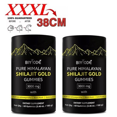 Himalayan Shilajit GOLD Gummies Organic Extremely Effective 3000 mg Fulvic Acid
