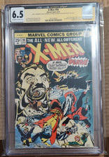 Uncanny X-Men #94 CGC 6.5 JSA signed Chris Claremont Dave Cockrum Len Wein auto
