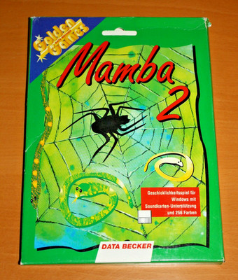 DATA BECKERs Golden Games - ''Mamba 2'' - Data Becker Verlag - 1. Auflage von 1992