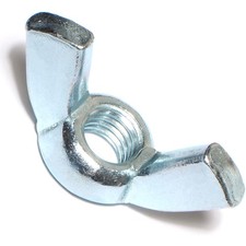 Hard-to-Find Fastener 014973238018 Cold Forged Wing Nuts, 5/8-11, Silver
