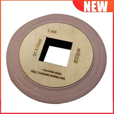500pcs Copper Sheathing 48/75/96 Hull plate pre-glued tap Wooden Ship Model aaDP