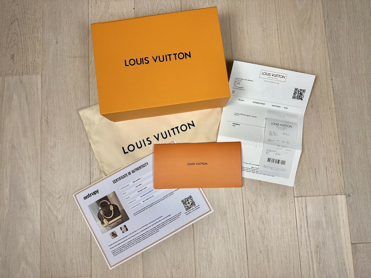 Authentic Louis Vuitton Alma BB Monogram Canvas – Excellent Condition View 2