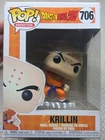 Funko Pop! Vinyl: Dragon Ball Z- Krillin (with Destructo Disc) #706 New!