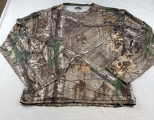 Old Mill Shirt Adult 2XL Camouflage Realtree Extra Camo Outdoors Hunting