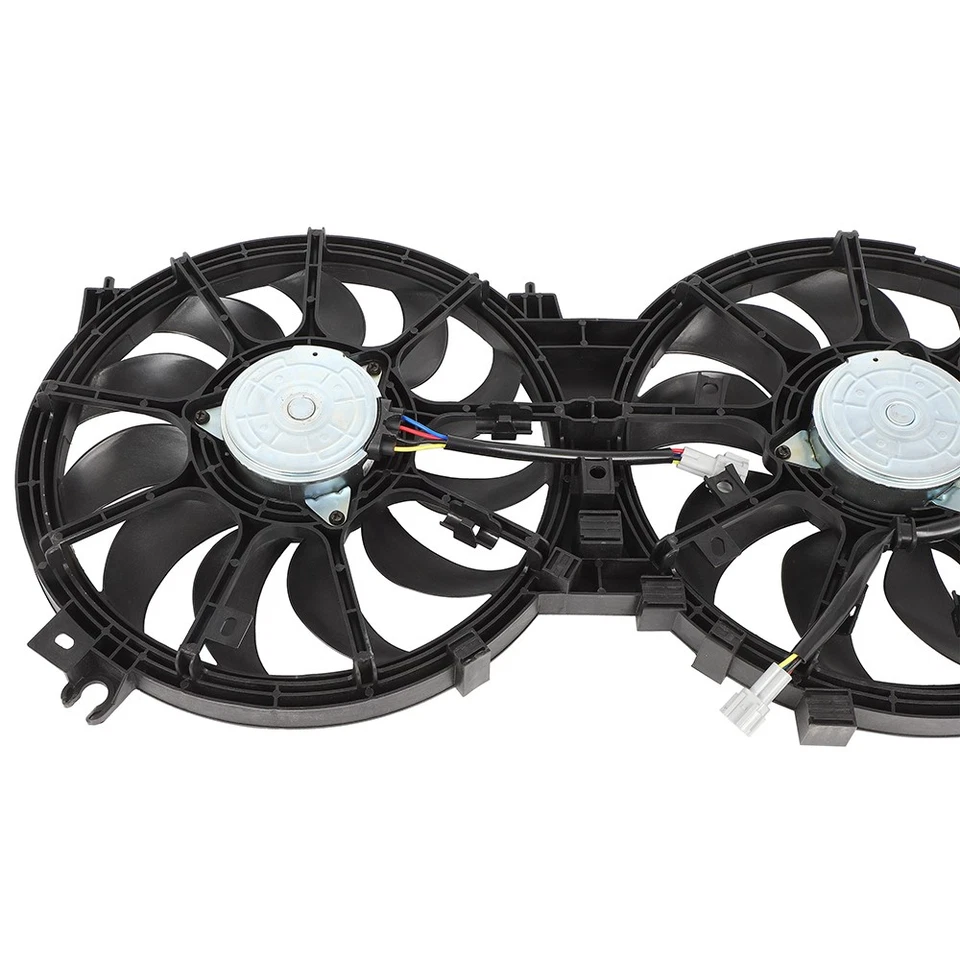 Electric Radiator Condenser Fan Assembly Fits 2009 2010 2011-2014 Nissan Murano Foto 3 de 4