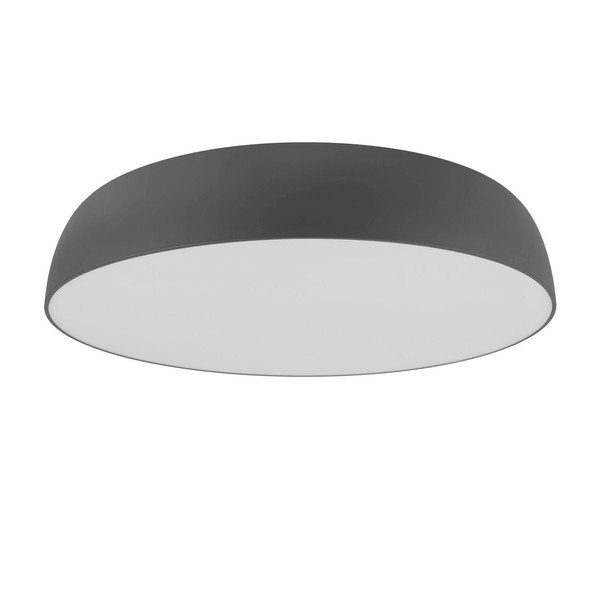 Deckenleuchte Blendarm Metall Grau B:78 Cm Wohnzimmer E27 Deckenlampe 10-Flammig-image