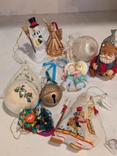 Mixed Lot Of Vintage Ornaments