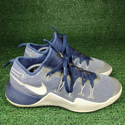 Nike Hypershift Blue/White Mens Size 10.5 Basketball Shoes Sneakers 844387-410
