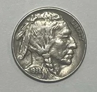 1938 D Buffalo Indian Head Nickel Extra Fine - XF 5c US Coin Denver Mint