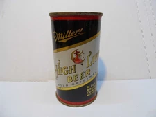 MILLER HIGH LIFE FLAT TOP BEER CAN~MILLER BRG, MILWAUKEE, WIS #3