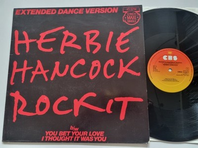 Herbie Hancock - Rockit (Extended Dance Version) 12'' Vinyl Maxi Europe