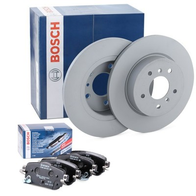 BOSCH Bremsenset Hinten Bremsscheiben Beläge Satz für RENAULT Kadjar (HA, HL)