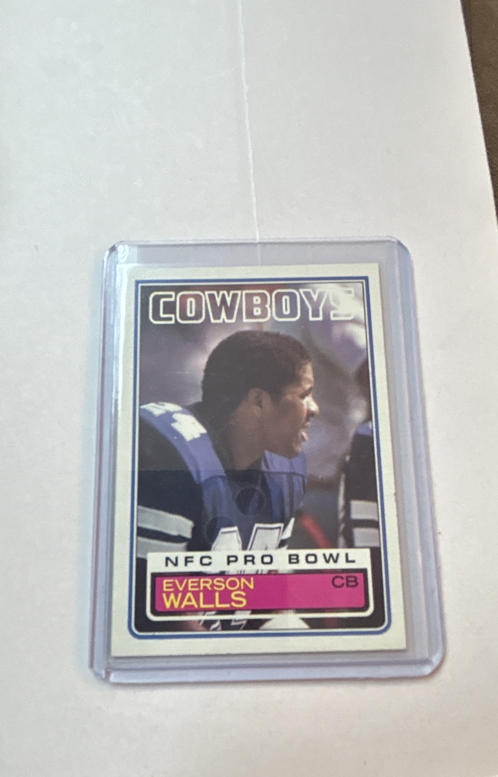 1983 Topps - Everson Walls #55