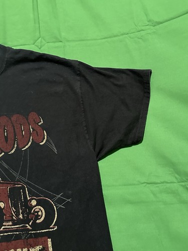 Johnny’s Hot Rods Roadster Auto TShirt Größe 2XL Kurzarm verwaschen schwarz Look Vintage - Bild 4 von 16