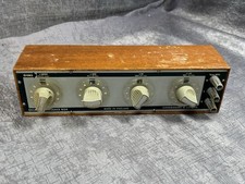 Lionmount Decade Vintage Resistance Box Type RD2 Wood Case **UNTESTED** (1)