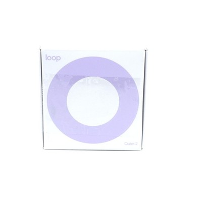 Loop Quiet 2 Ear Plugs 24dB SNR Reusable Sleep Focus Travel w/ Case Violet