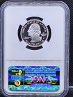 2003 S Silver Proof State Quarter 5 Coin Set NGC PF70 Ultra Cameo — photo 3