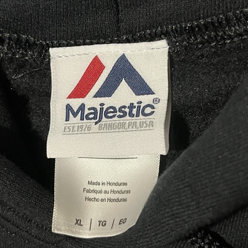 New England Patriots Sweatshirt Vintage Hoodie Majestic Salem Sports Superhero - Picture 6 of 9