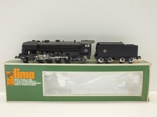 LIMA 3004C HO MIKADO 2-8-2 SNCF 141.R.1288 STEAM TRAIN BLACK NOS BOXED (OO3220)