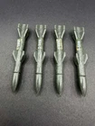 1984 GI JOE ARAH VAMP MARK II MISSILE x4 set with STICKER PART ACCESSORY VTG