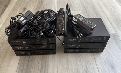 LOT OF QTY 6! SonicWall TZ270 Firewall Security Appliance w/ Qty 4 Power Supply