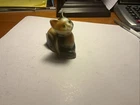 Fenton Glass Cat Or Kitten Figurine Signed