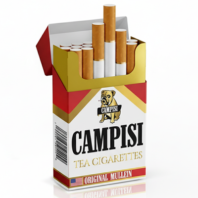 mullein tobacco alternative Campisi Original Mullein Tea, Nicotine Free, Tobacco Free, Cessation aid,  detox