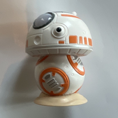 Star Wars BB-8 Action Figure Droid Toy White Orange Gray Plastic