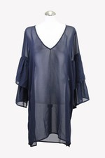 Michael Kors Damen Bademode Gr. 36 Blau Badekleid Tunika Beachwear Sommer