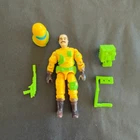 1991 HASBRO GI JOE CLEAN-SWEEP v1 ECO WARRIORS FIGURE SUPER CLEAN TIGHT MT-