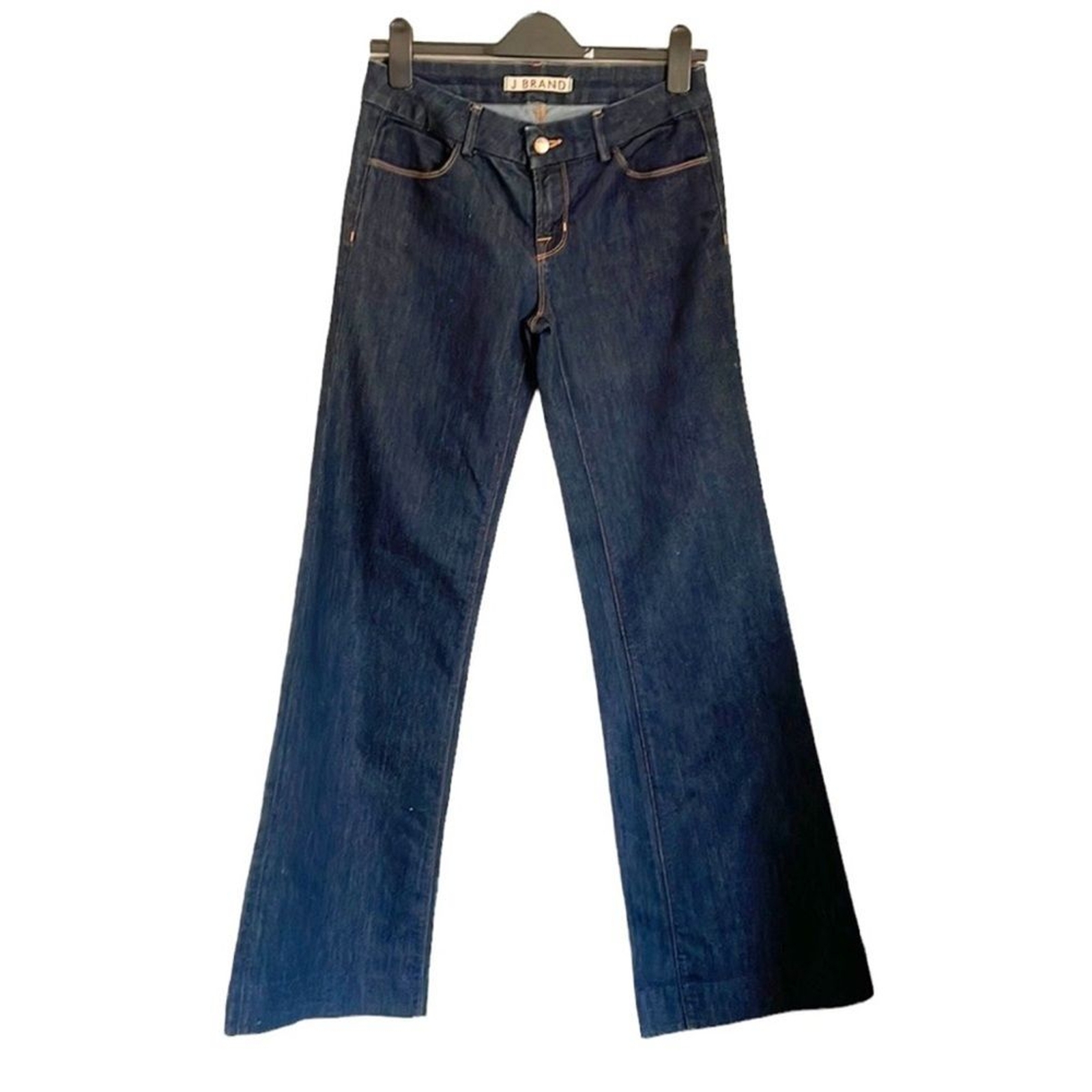 J brand women's bootcut flare wide leg indigo dark blue style 8441