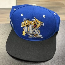 Vintage University Kentucky Wildcats UK Blockhead Style KMG Snapback Hat