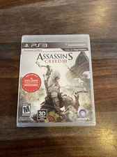 Assassin's Creed III (Sony PlayStation 3, 2012) New/Sealed 