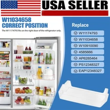 Refrigerator Door Bin Shelf for amana kenmore maytag Right W11174793 W11034658 