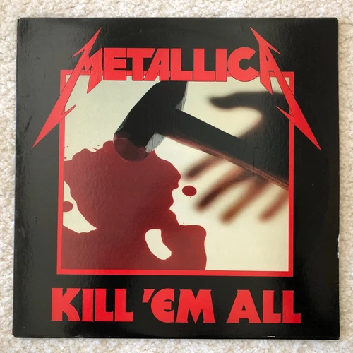 METALLICA  " Kill 'Em All "    1983  1st Press   MEGAFORCE  MRI 069
