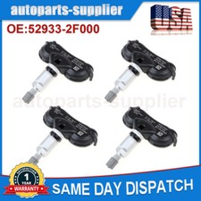Set of 4 TPMS Wheel Tire Pressure Sensor 52933-2F000 For Hyundai Tucson Kia Rio