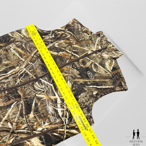 Drake Waterfowl Layering Vest Camo Mens XL Tree Jungle Puffer Vest 26.5x31 - Picture 6 of 10