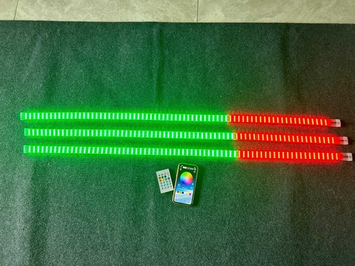 3x 4FT Quad Row Strip Dream Color For Polaris Slingshot 15.5'' Wheel Rim Lights - Picture 14 of 16