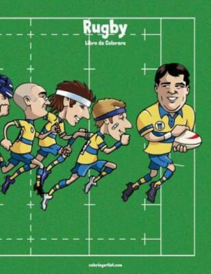 Rugby Libro Da Colorare 1