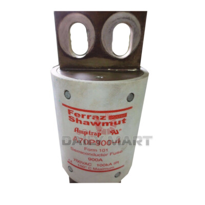 New In Box FERRAZ SHAWMUT A70P900-4 AMP-TRAP Mersen Fuse